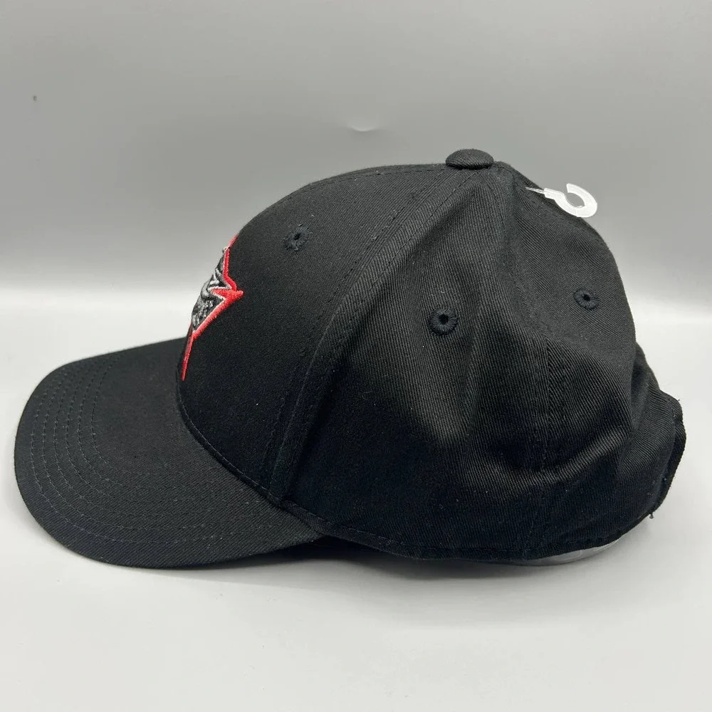 Columbus Blue Jackets‎ Hat Youth Black Embroidered NHL Strap Back Cap Cotton New